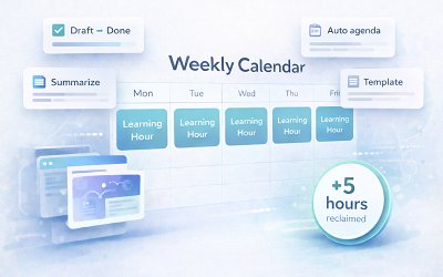 The 5-Hour Rule: How Top Performers Use AI to Reclaim Their Week