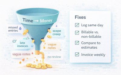 7 Time Tracking Mistakes That Are Costing You Money
