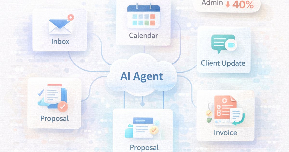 AI Agents for Freelancers: Automate 40% of Your Admin Work